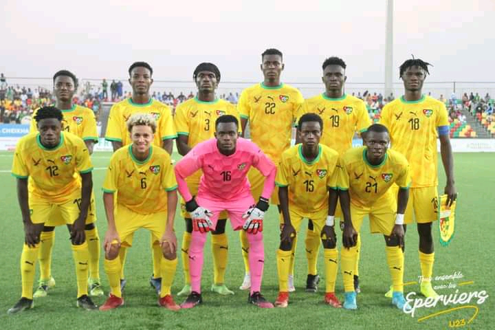 Qualif CAN U23: Le Togo perd la manche aller face à la Mauritanie 
