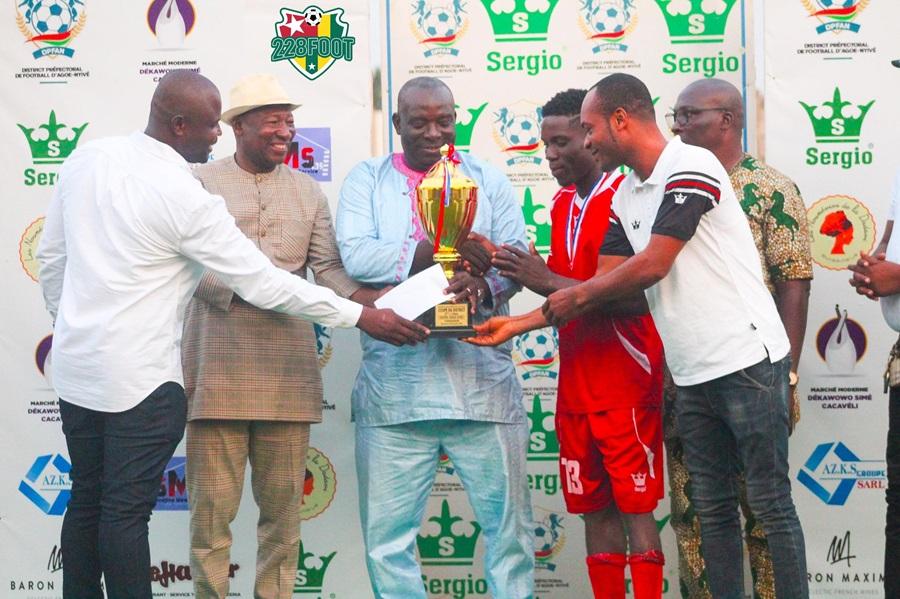 La 2ème édition de la Coupe du District Préfectoral de Football d'Agoè-Nyivé (DPFAN), trophée Sergio Sport appartient à l'histoire