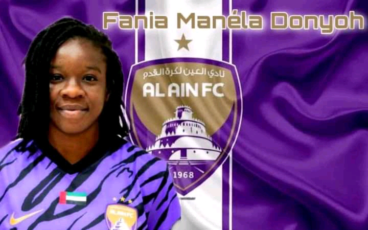 Officiel : Donyoh Fania Manéla nouvelle joueuse de Al Ain FC