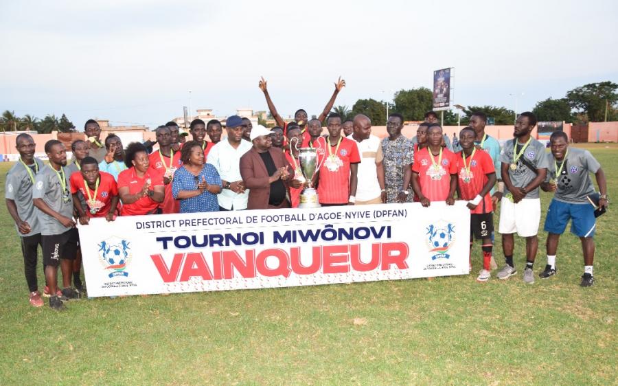 DPFAN / FSA remporte la 2ème édition du tournoi Miwônovi, trophée Faure Gnassingbé