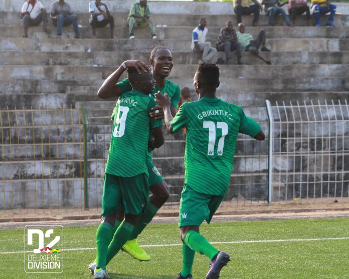D2 2022-2023: Gbikinti bat Agouwa en ouverture de la troisième journée ce mardi