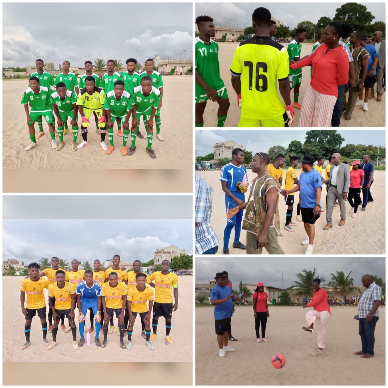 Le coup d'envoi de la coupe du District Préfectoral de Football Lomé-Golfe (Zone Lomé Tokoin) a été donné